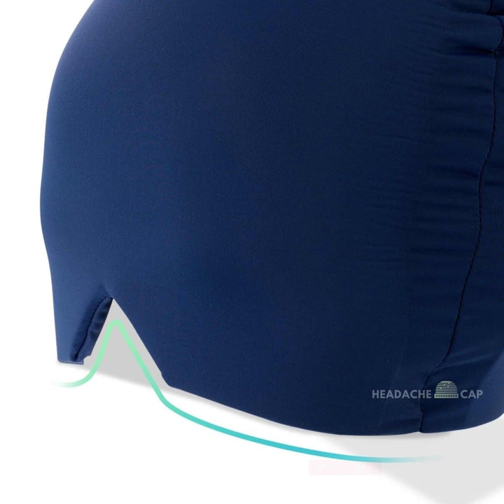 v shape design for comfortable fit over nose