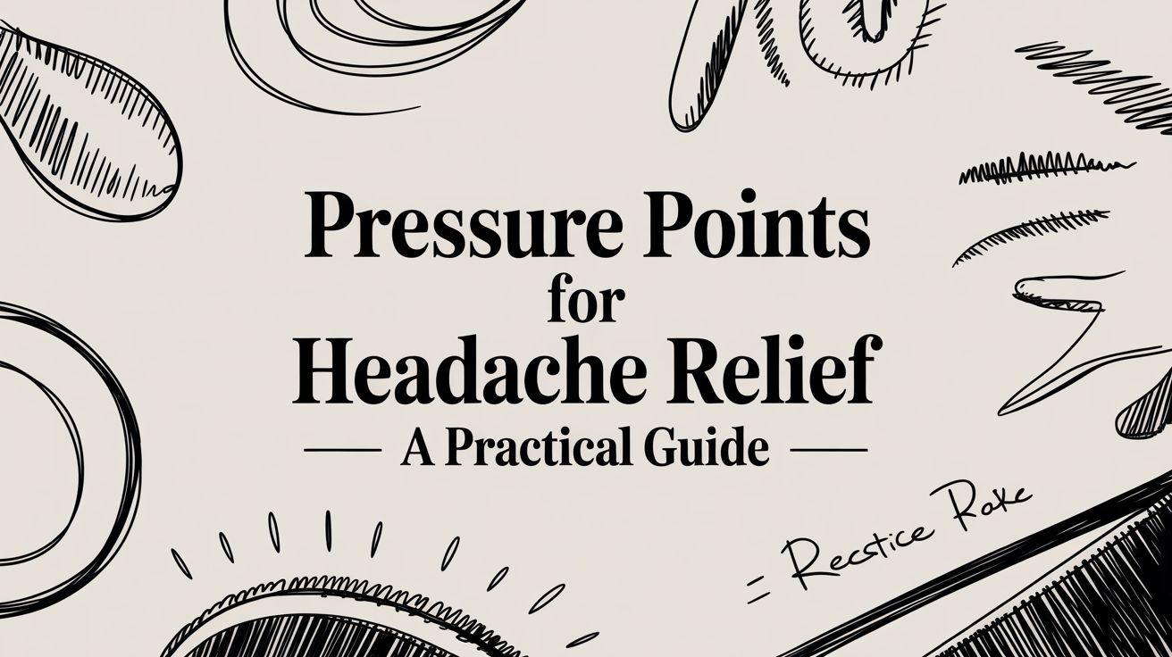 Pressure Points for Headache Relief a Practical Guide