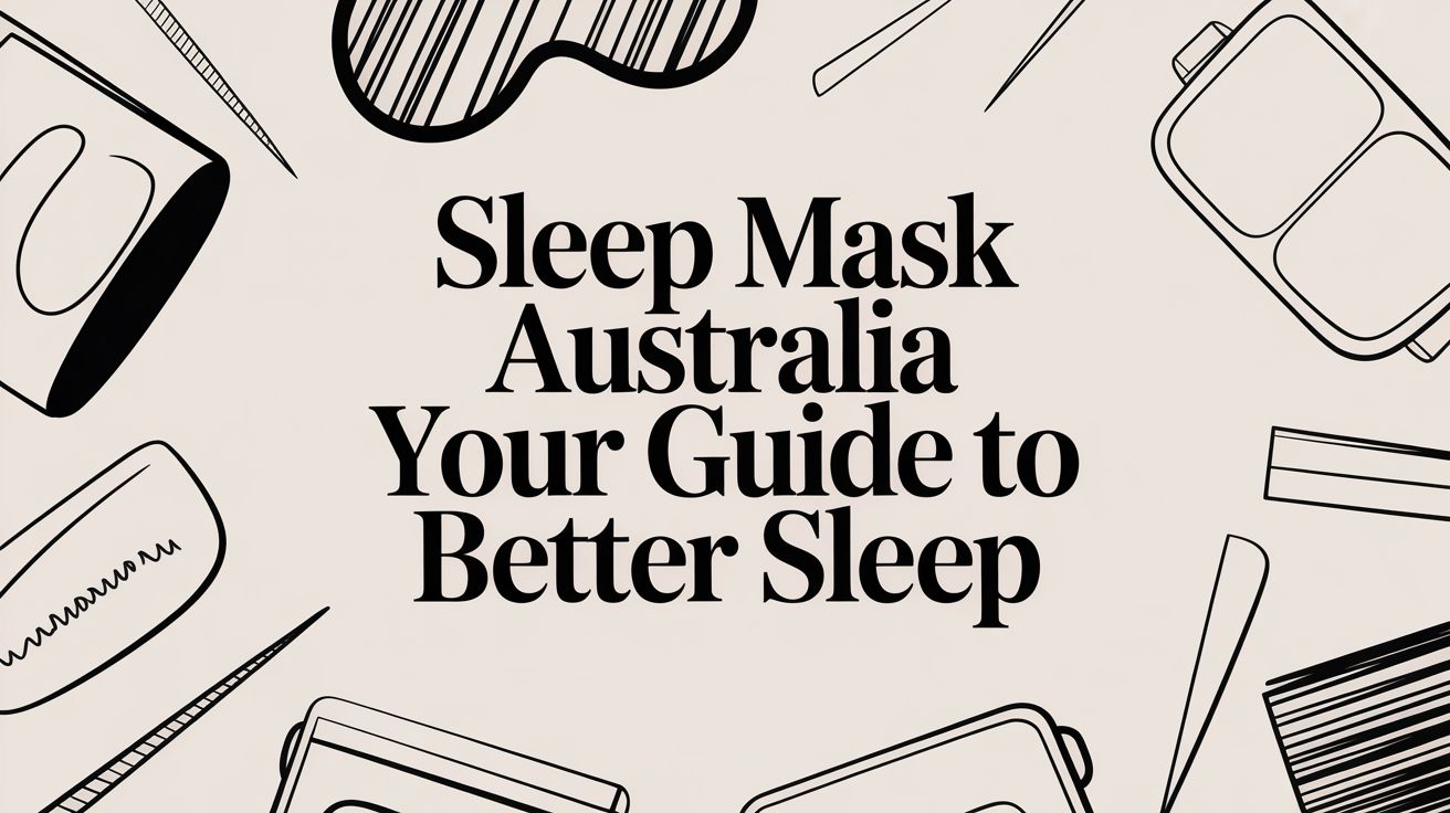 Sleep Mask Australia Your Guide to Better Sleep