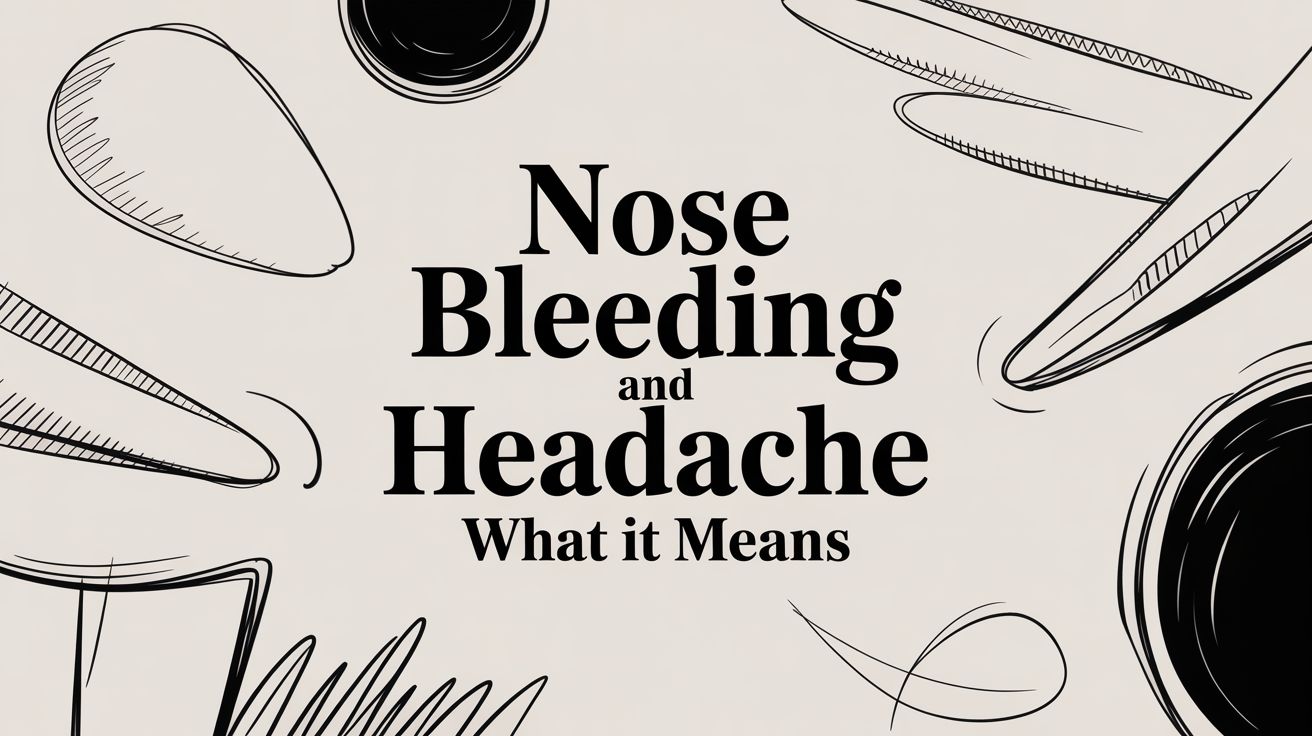Nose Bleeding and Headache What It Means