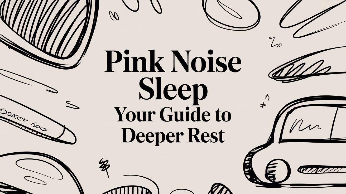 Pink Noise Sleep Your Guide to Deeper Rest