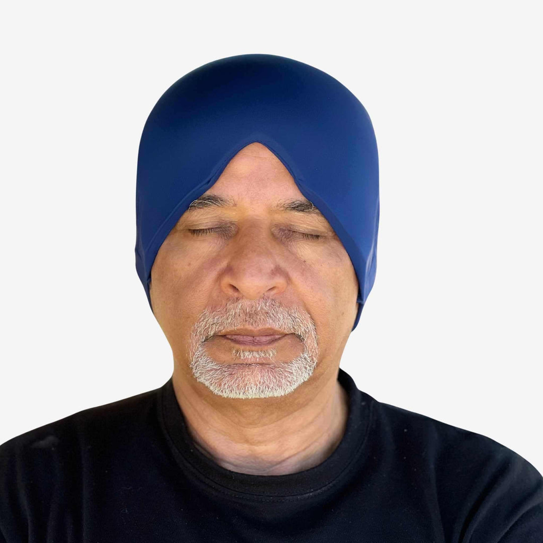 Full coverage cap can be worn over the head